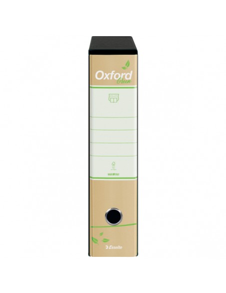 Registratore Con Custodia Esselte G85 Oxford Green 100% Riciclato -  Protocollo - dorso 8 cm Esselte - 5