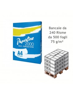Carta per fotocopie A4 Paperline 75 g/m² Risma da 500 fogli Vendita in bancale da 240 risme Paperline - 2