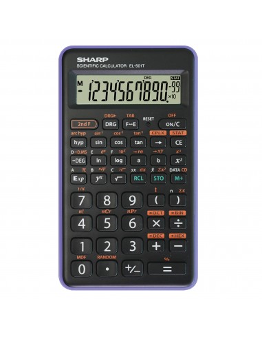 Calcolatrice Scientifica El 501Tb Sharp Viola Sharp - 1