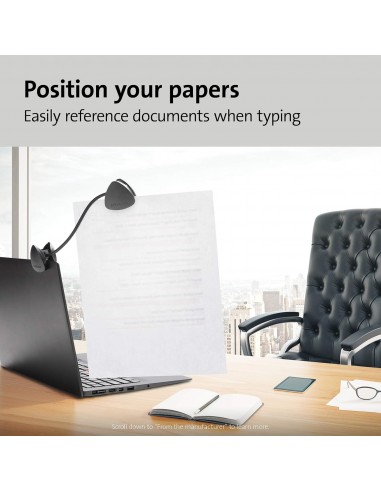 Kensington Leggio FlexClip - nero 62081 Kensington - 5