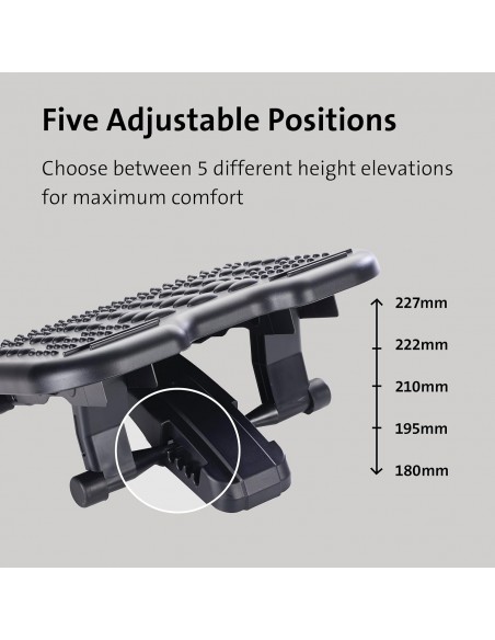 Kensington SoleMassage poggiapiedi regolabile nero 56155EU Kensington - 3
