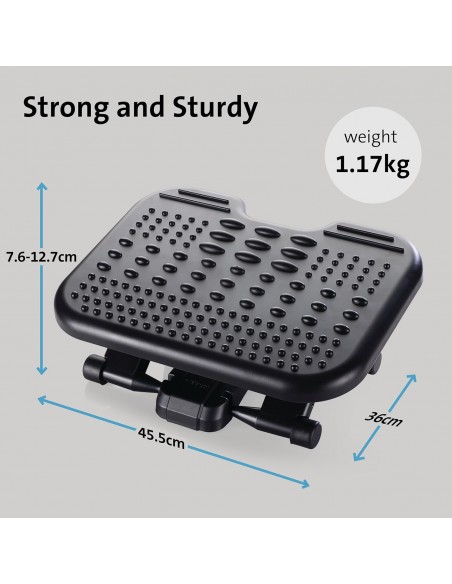 Kensington SoleMassage poggiapiedi regolabile nero 56155EU Kensington - 5