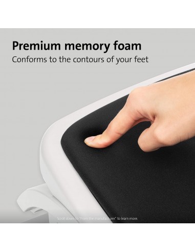 Kensington SoleMate Comfort Poggiapiedi nero 56153 Kensington - 3