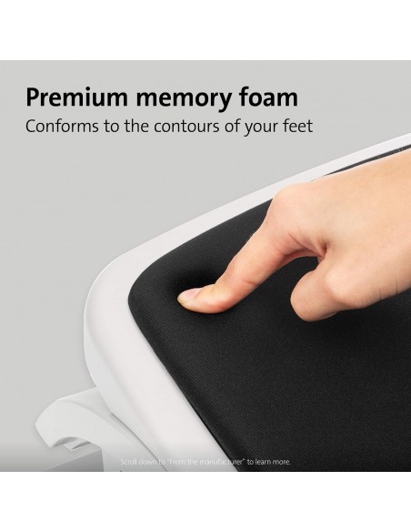 Kensington SoleMate Comfort Poggiapiedi nero 56153 Kensington - 3