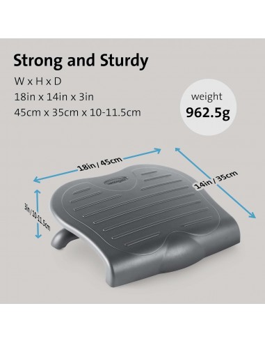 Kensington SoleSaver Poggiapiedi nero 56152 Kensington - 6