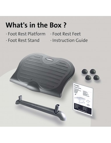 Kensington SoleSaver Poggiapiedi nero 56152 Kensington - 7