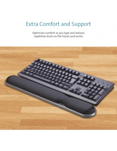 Kensington Poggiapolsi in gel regolabile nero 22701 Kensington - 2