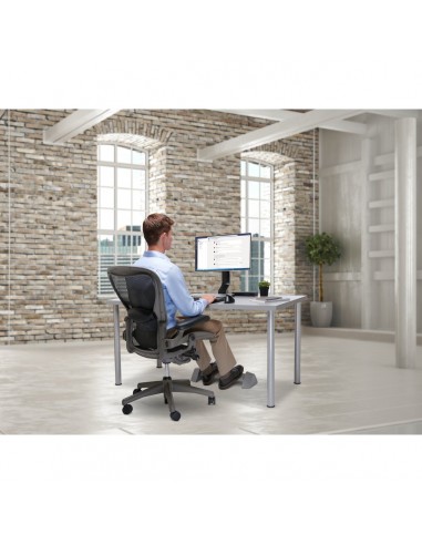 Poggiapiedi oscillante Kensington ergonomico Adatto a Scrivanie con Postazione di Lavoro Seduta o in Piedi - K58303WW Kensington