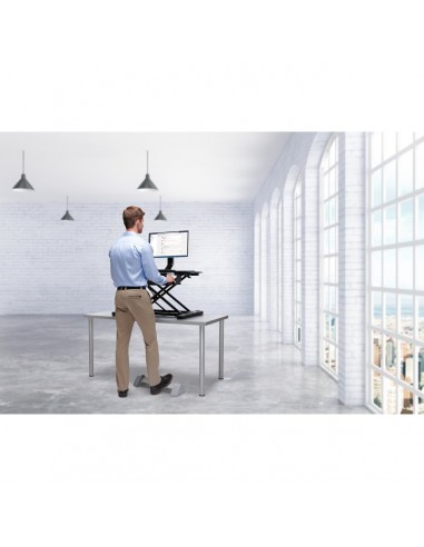 Poggiapiedi oscillante Kensington ergonomico Adatto a Scrivanie con Postazione di Lavoro Seduta o in Piedi - K58303WW Kensington