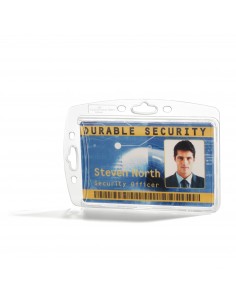 Portabadge rigido Durable - senza clip - 8,7x5,4 cm - 8905-19 (conf.10) Durable - 2 2