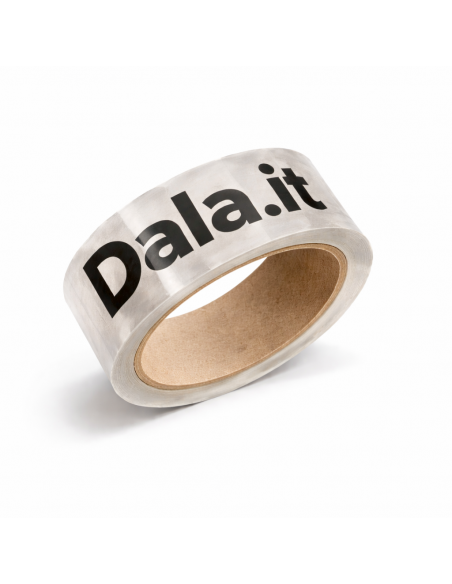 Nastro adesivo 50x66 mt personalizzato ppl acrilico silenzioso stampa 1 colore  - 4