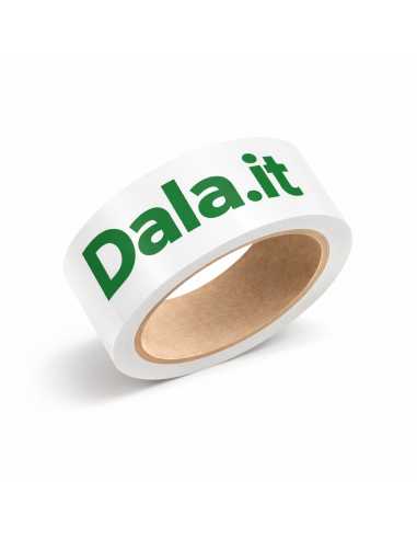 Nastro adesivo 50x66 mt personalizzato ppl acrilico silenzioso stampa 1 colore  - 5