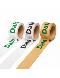 Nastro adesivo 50x66 mt personalizzato ppl acrilico silenzioso stampa 1 colore  - 1