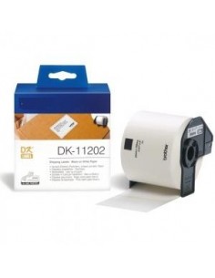 Etichette adesive Compatibili in carta serie DK Brother - 62x100 mm - 300 - DK11202 Brother - 1