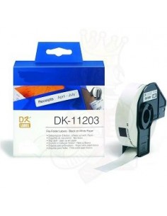 Etichette Compatibili brother Adesive In Carta Serie Dk - 300 Etichette - 17X87 Mm - Dk11203 Brother - 1