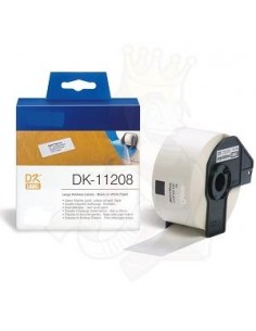 Etichette Compatibili Brother adesive in carta serie DK Brother - 38x90 mm - 400 Etichette - DK11208 Brother - 1
