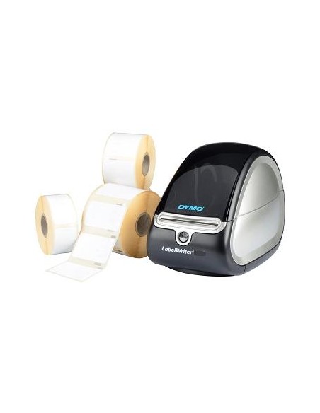 Etichette Compatibili Dymo LabelWriter S0929120 25x25 mm - permanente - bianco - S0929120 (pz.1x750) Dymo - 1