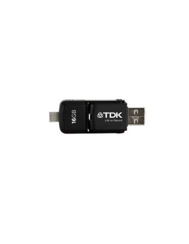 Chiavetta Usb 2 In 1 Tdk - Micro - 16 Gb - T79221 TDK - 1