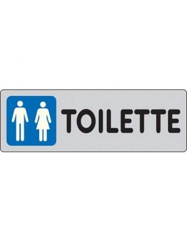 Cartelli segnaletici adesivi Pubblicentro - toilette uomini e donne - 15909660ADB0150X0050 Pubblicentro - 1