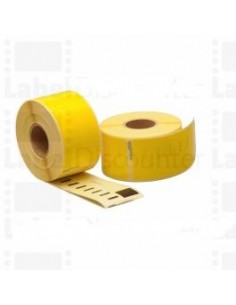 Etichette Compatibili Dymo LabelWriter 99012 - 89x36 mm - giallo - S0722400 (conf.1x260) Dymo - 2 2
