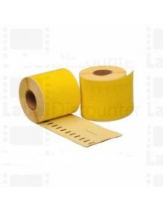 Etichette Compatibili Dymo LabelWriter 99019 - 190x59 mm - giallo - S0722480 (pz.1x110) Dymo - 2 2