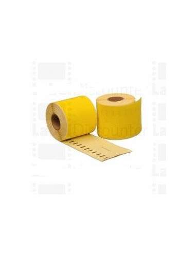 Etichette Compatibili Dymo LabelWriter 99019 - 190x59 mm - giallo - S0722480 (pz.1x110) Dymo - 1