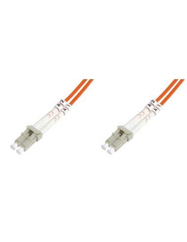 Cavo Fibra Ottica Lc A Lc Multimode Duplex 50/125 Mt.3 (Dk-2533-03) DIGITUS - 1