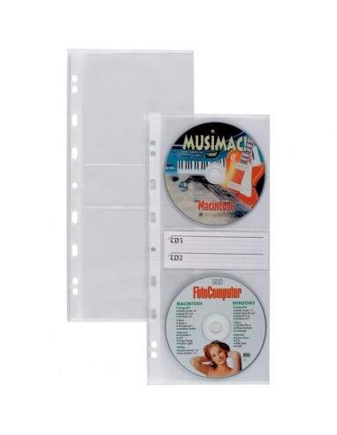 Buste porta CD/DVD Album Porta Cd/Dvd Disco 40 Sei Rota - 662508 (conf.10) Sei Rota - 1