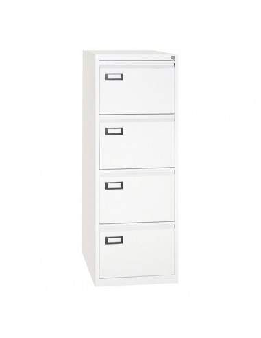 Classificatori Kubo - bianco - 4 cassetti - 46x62x132 cm - 4304 Kubo - 1