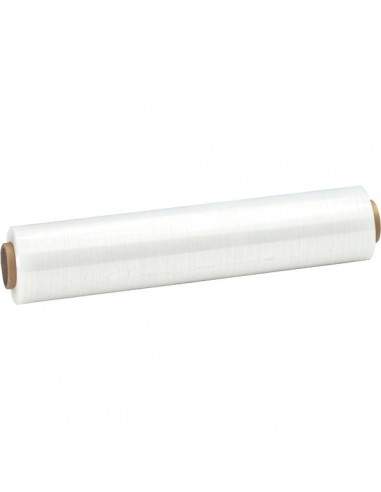 Film estensibile Syrom - per uso manuale - 50 cm x 180 m - polietilene bianco - 23 micron - 19019 Syrom - 1