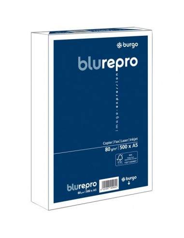 conf. 10 Repro 80 Blu bianco A5 1104470 Burgo - 1