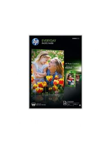 Carta fotografica HP Everyday semi-lucida - A4 - 200 g/mq - Q5451A (conf.25) HP - 1