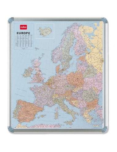 Cartina magnetica Nobo - politica - Europa - 111x95 cm - 1900494 Nobo - 1