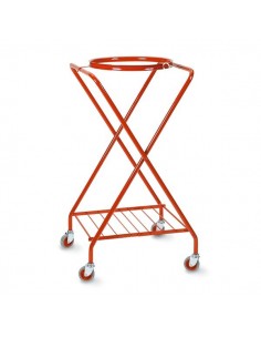 Carrello portasacco a X Perfetto Factory- 336 l - 60x55x102 cm - 0470G In Factory - 1