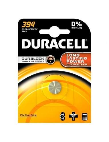 Pile Duracell Specialistiche  - Bottone Ossido D'Argento - 394 - 394 Duracell - 1