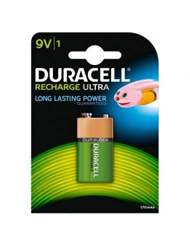 Pile Ricaricabili Duracell Accu - transistor - 9V - HR9VB1 Duracell - 1