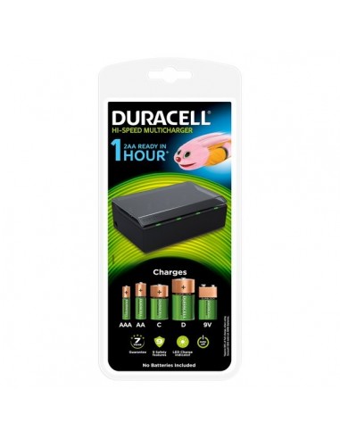 Caricatore universale o rapido Duracell - Universale - AA/AAA/C/D/9V - 6/8 ore - CEF 22 Duracell - 1