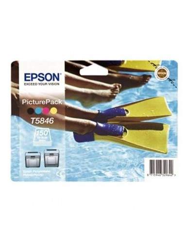 Originale Epson C13T58464010 Kit blister RS T5846 quadricromia Epson - 1