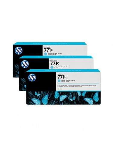 Originale HP B6Y36A Conf. 3 cartucce inkjet 771C - ml 775x3 ciano chiaro HP - 1