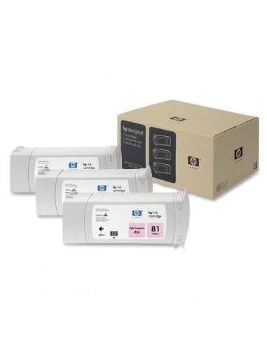 Originale HP C5071A Conf. 3 cartucce inkjet dye 81 magenta chiaro HP - 1