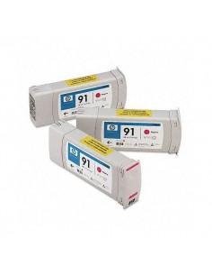 Originale HP C9484A Conf. 3 cartucce 91 magenta HP - 1