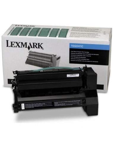 Originale Lexmark 15G041C Toner return program ciano Lexmark - 1