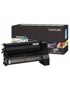 Originale Lexmark 15G042C Toner alta resa return program ciano Lexmark - 1