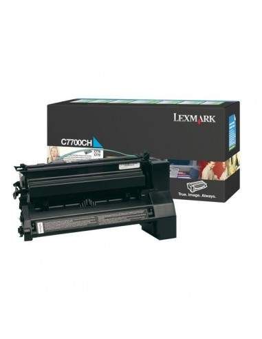 Originale Lexmark C7700CH Toner alta resa return program ciano Lexmark - 1