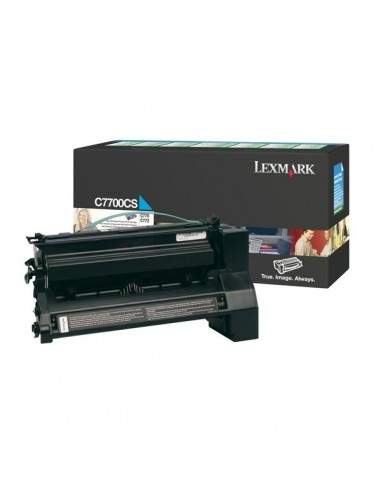 Originale Lexmark C7700CS Toner return program ciano Lexmark - 1