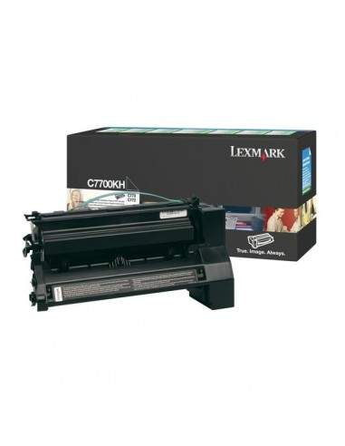 Originale Lexmark C7700KH Toner alta resa return program nero Lexmark - 1