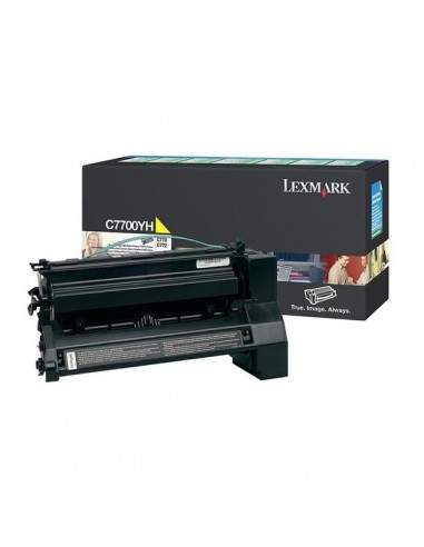 Originale Lexmark C7700YH Toner A.R. giallo Lexmark - 1