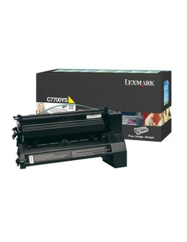 Originale Lexmark C7700YS Toner return program giallo Lexmark - 1