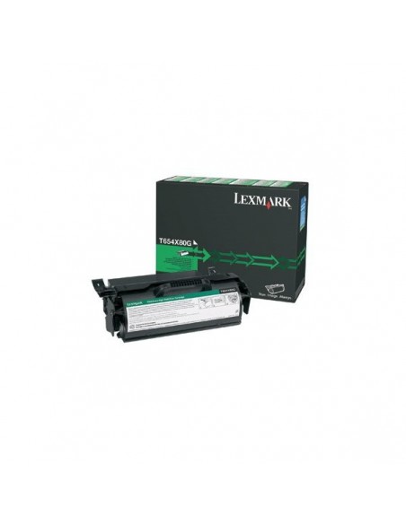 Originale Lexmark laser toner A.R. Reconditioned Cartridges - nero - T654X80G Lexmark - 1