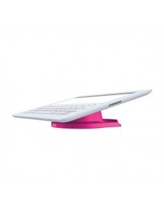 Base di appoggio rotante da tavolo Complete per iPad/tablet - fucsia metallizzato - 62741023 Leitz - 1